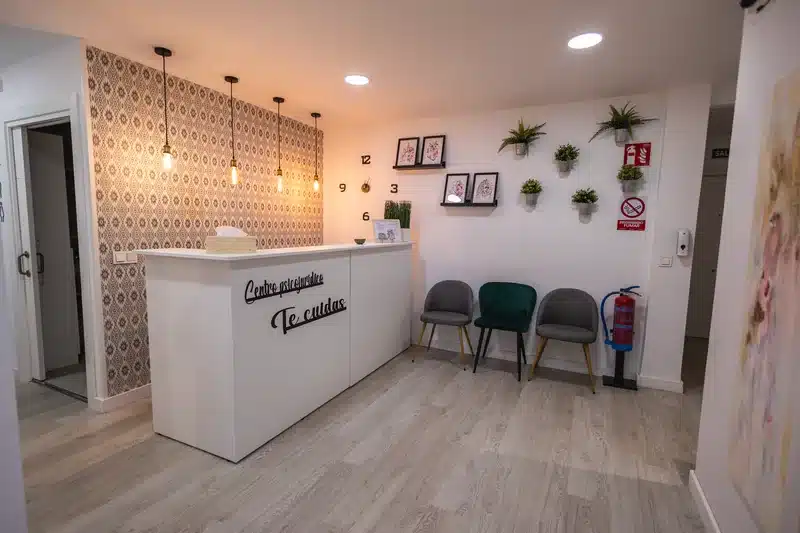 Recepción del centro de psicología en Salamanca
