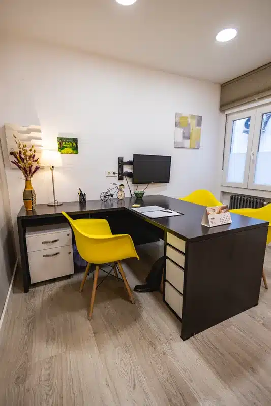 Sala de consulta del psicólogo en Salamanca